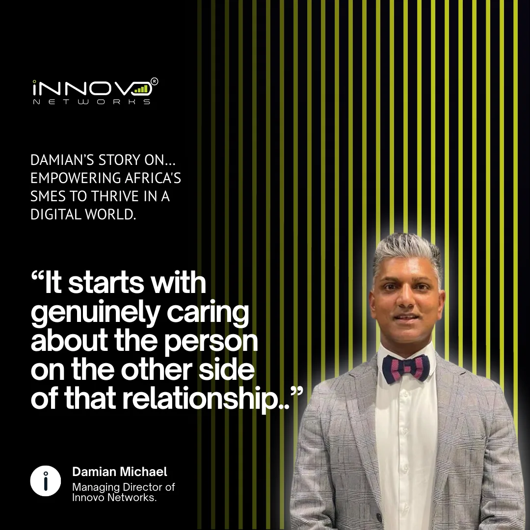 Damian’s story on… empowering Africa’s SMEs to thrive in a digital world